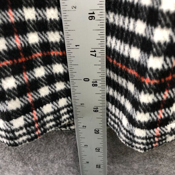 Old Navy Kids 5T Plaid Blazer Jacket Black Red Tartan Plaid Overcoat Formal - Picture 6 of 7